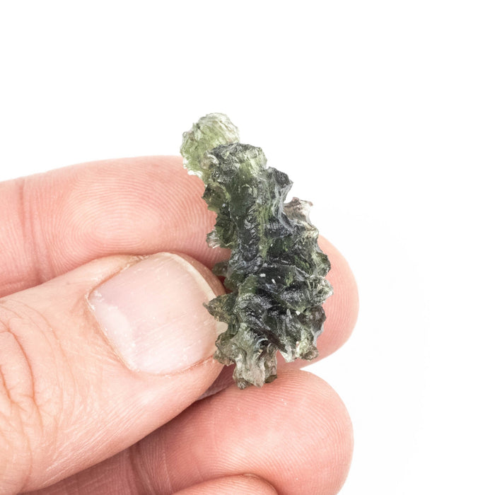 Moldavite Besednice Jezkovna 6.48 g 33x27x12mm AA - InnerVision Crystals