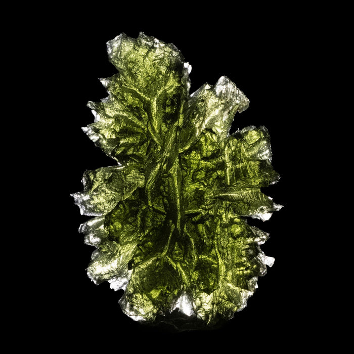 Moldavite - Besednice Jezkovna 6.73 g 31x21x14mm AA - InnerVision Crystals