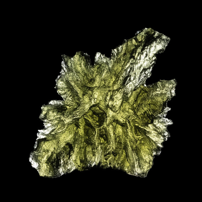 Moldavite - Besednice Jezkovna 6.99 g 40x30x9mm AA - InnerVision Crystals
