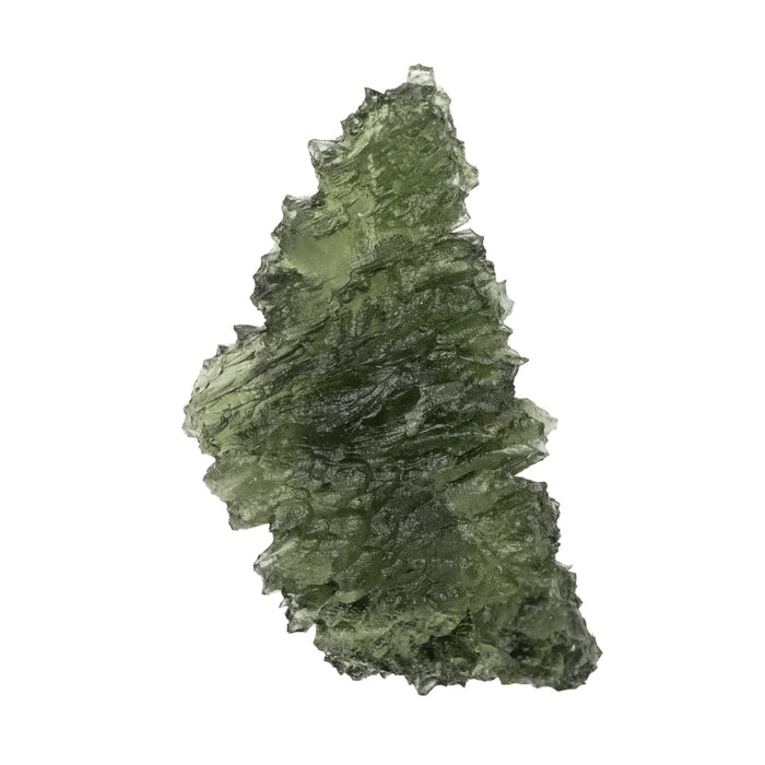 Moldavite - Besednice Jezkovna 7.25 g 40x22x10mm AA - InnerVision Crystals