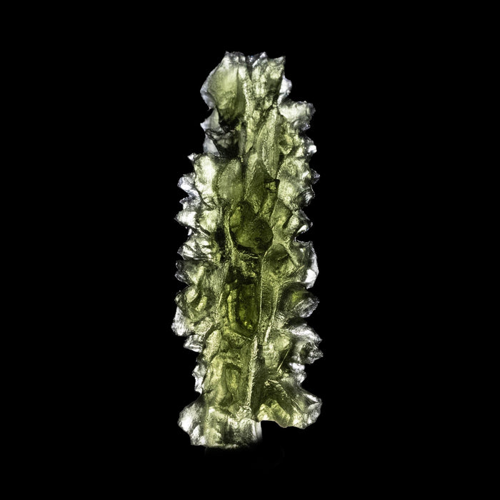 Moldavite - Besednice Jezkovna 7.44 g 47x15x13mm AA - InnerVision Crystals