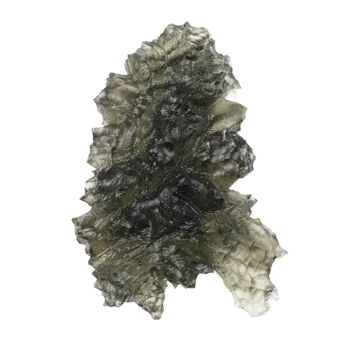 Moldavite - Besednice Jezkovna 7.68 g 35x25x12mm AA - InnerVision Crystals