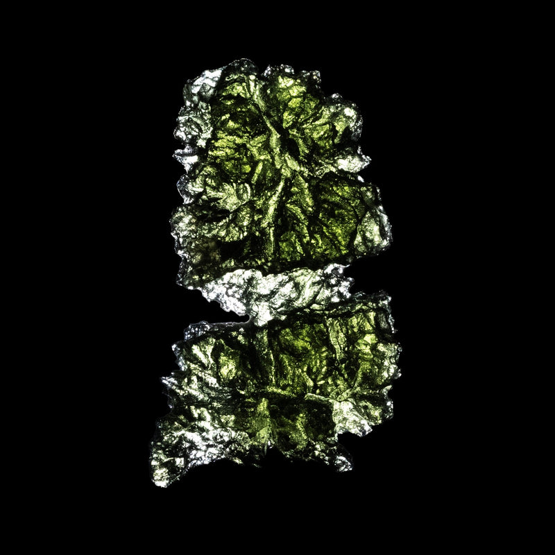 Moldavite Besednice Jezkovna 8.64 g 41x24x11mm Angel Chime A+ - InnerVision Crystals