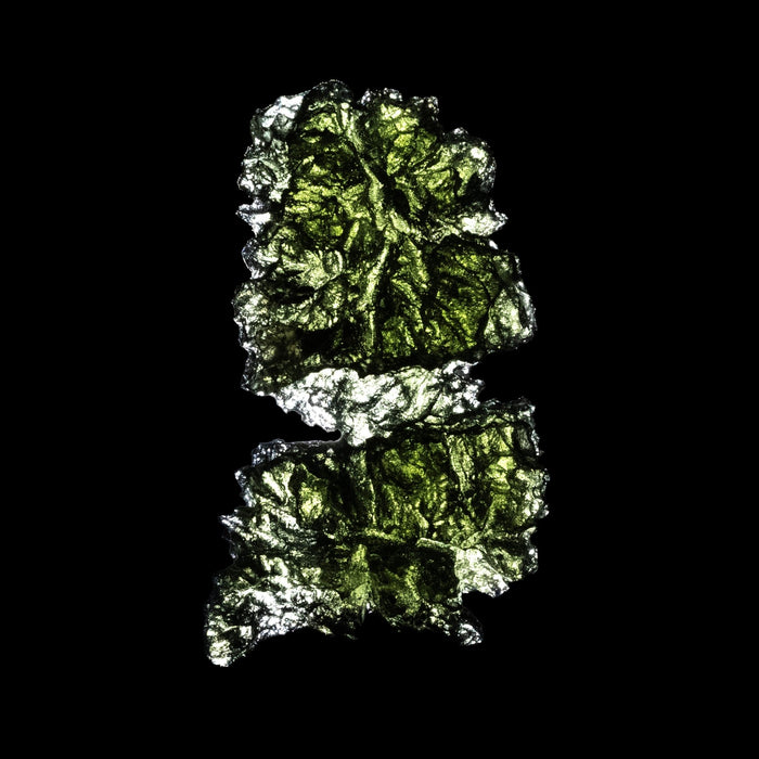 Moldavite Besednice Jezkovna 8.64 g 41x24x11mm Angel Chime A+ - InnerVision Crystals