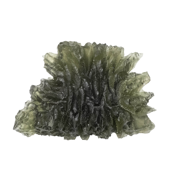 Moldavite - Besednice Jezkovna 9.26 g 35x25x12mm AA - InnerVision Crystals