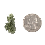 Moldavite Besednice Jezkovna AA 2.18 g 25x15x13mm - InnerVision Crystals