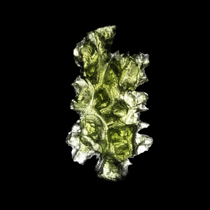 Moldavite Besednice Jezkovna AA 3.12 g 27x15x12mm - InnerVision Crystals