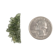 Moldavite Besednice Jezkovna AA 3.75 g 29x14x12mm - InnerVision Crystals