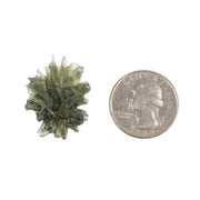 Moldavite Besednice Jezkovna AA 3.79 g 29x22x10mm - InnerVision Crystals