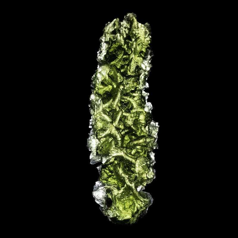 Moldavite Besednice Jezkovna AA 7.22 g 46x14x16mm - InnerVision Crystals