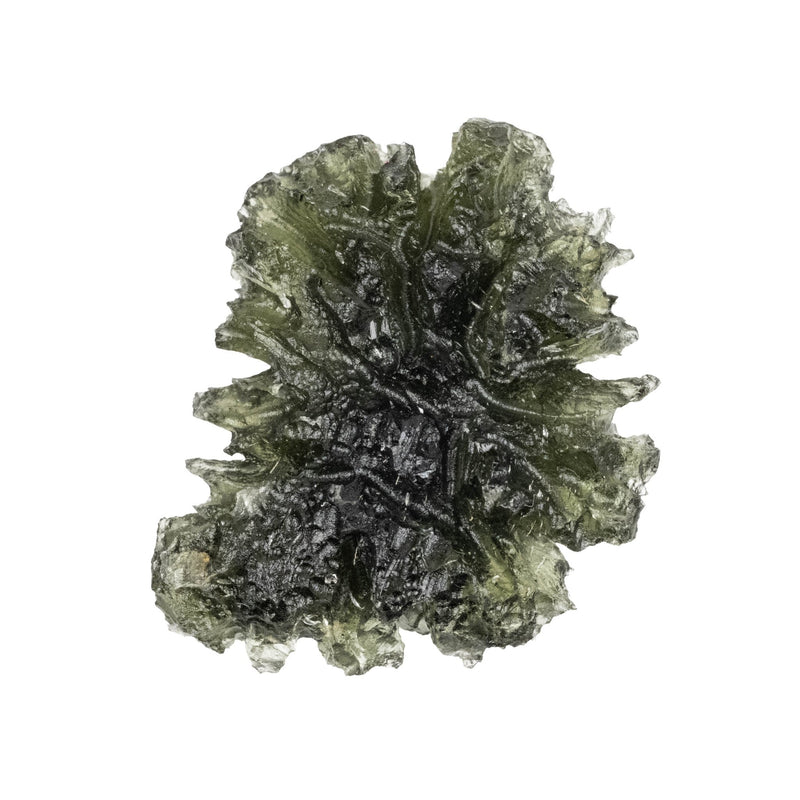 Moldavite Besednice Jezkovna AA 7.46 g 29x26x12mm - InnerVision Crystals