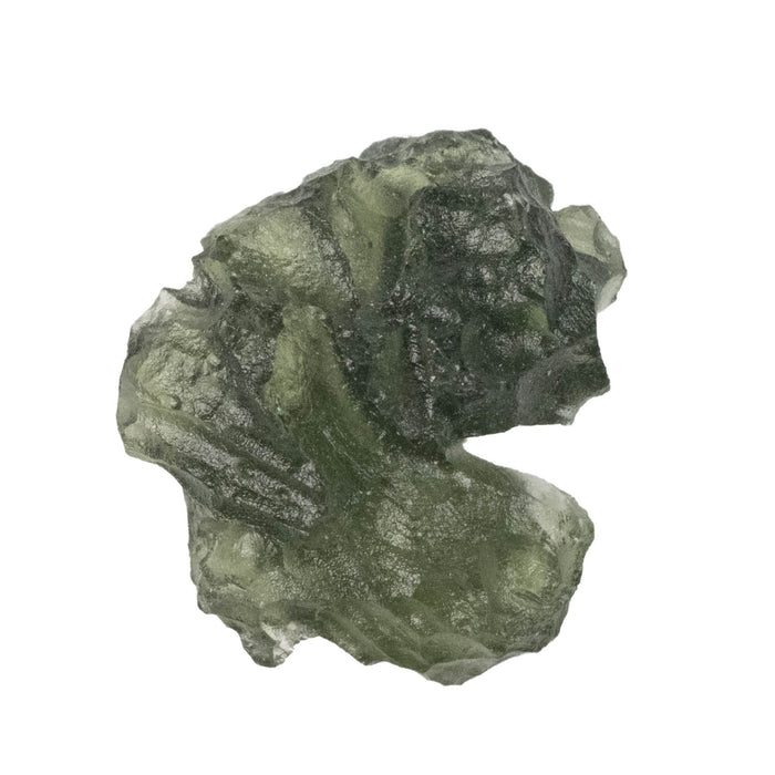 Moldavite Besednice Jezkovna B Grade 1.36 g 15x13x8mm - InnerVision Crystals