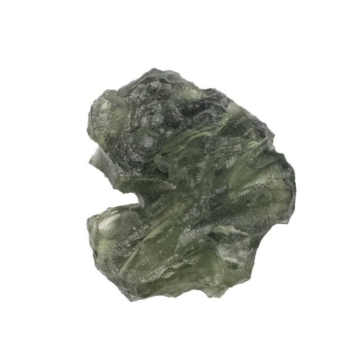 Moldavite Besednice Jezkovna B Grade 1.36 g 15x13x8mm - InnerVision Crystals