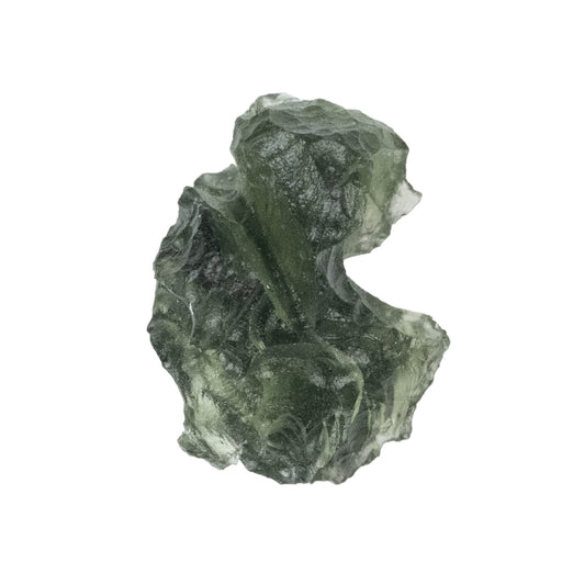 Moldavite Besednice Jezkovna B Grade 1.77 g 16x13x12mm - InnerVision Crystals