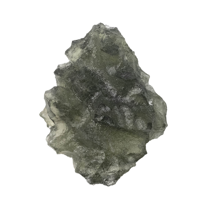 Moldavite Besednice Jezkovna B Grade 1.77 g 19x14x8mm - InnerVision Crystals