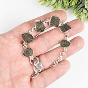 Moldavite Bracelet 7.5" 16.41 g - InnerVision Crystals