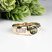 Moldavite + Diamond Men's Ring 20th Anniversary Limited Edition 14K Gold - InnerVision Crystals