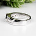 Moldavite + Diamond Men's Ring 20th Anniversary Limited Edition .925 Silver - InnerVision Crystals