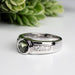 Moldavite + Diamond Men's Ring 20th Anniversary Limited Edition .925 Silver - InnerVision Crystals