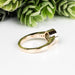 Moldavite + Diamond Women's Ring 20th Anniversary Limited Edition 14K Gold - InnerVision Crystals