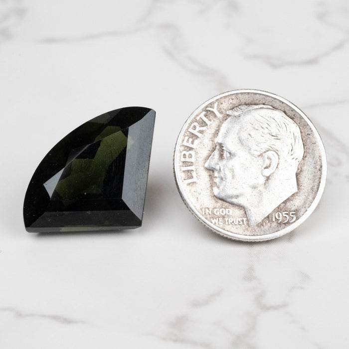 Moldavite Gemstone 10.35 ct 20x13mm - InnerVision Crystals