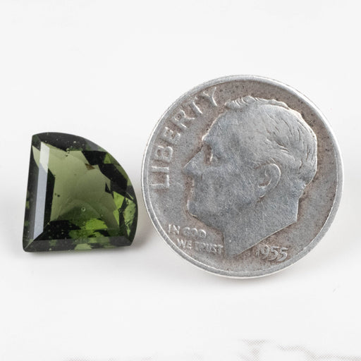 Moldavite Gemstone 3.60 ct 12x12mm - InnerVision Crystals