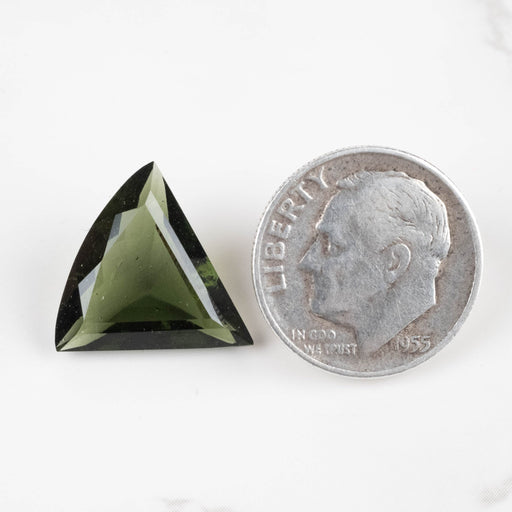 Moldavite Gemstone 5.70 ct 16x15mm - InnerVision Crystals