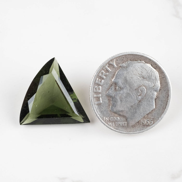 Moldavite Gemstone 5.70 ct 16x15mm - InnerVision Crystals
