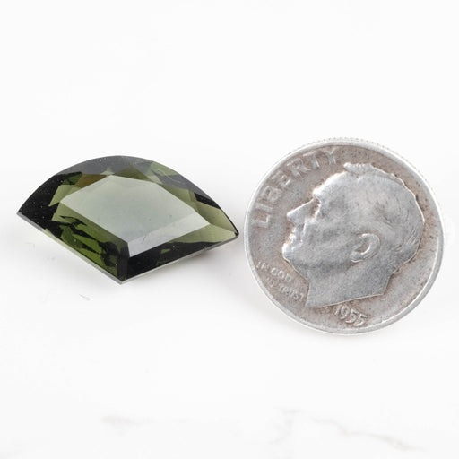 Moldavite Gemstone 7.05 ct 20x12mm - InnerVision Crystals