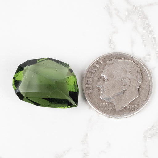 Moldavite Gemstone 8.15 ct 16x12mm - InnerVision Crystals