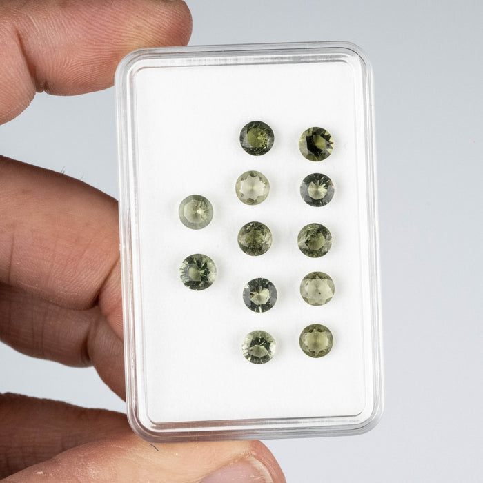 Moldavite Gemstones 5mm Wholesale Lot - InnerVision Crystals