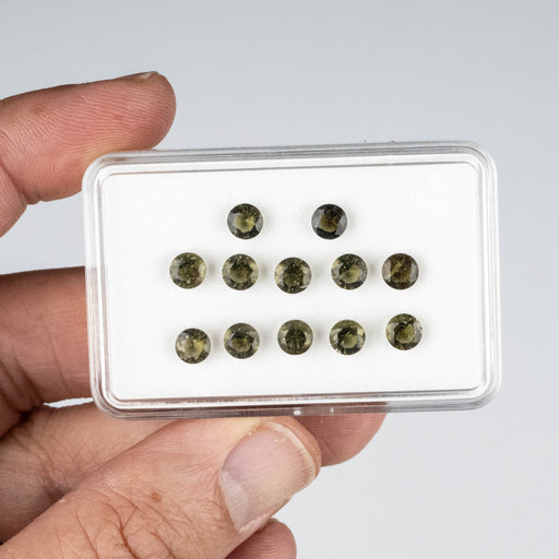 Moldavite Gemstones 5mm Wholesale Lot - InnerVision Crystals