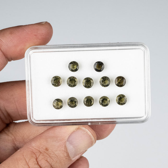 Moldavite Gemstones 5mm Wholesale Lot - InnerVision Crystals