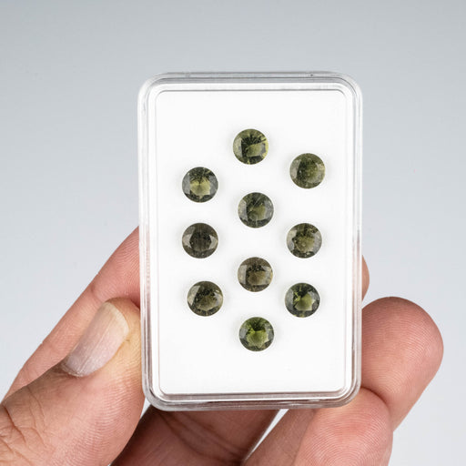 Moldavite Gemstones 6mm Wholesale Lot - InnerVision Crystals