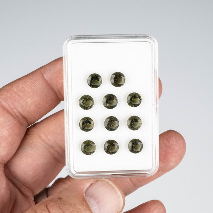 Moldavite Gemstones 6mm Wholesale Lot - InnerVision Crystals