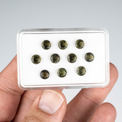 Moldavite Gemstones 6mm Wholesale Lot - InnerVision Crystals