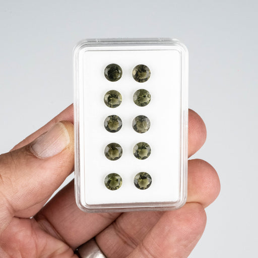 Moldavite Gemstones 6mm Wholesale Lot - InnerVision Crystals