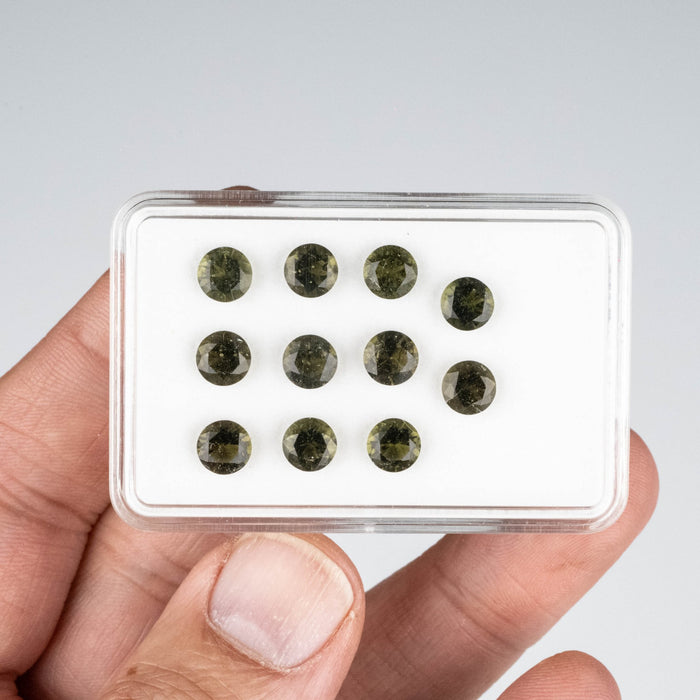 Moldavite Gemstones 6mm Wholesale Lot - InnerVision Crystals