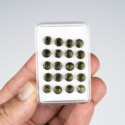 Moldavite Gemstones 6mm Wholesale Lot - InnerVision Crystals