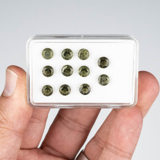 Moldavite Gemstones 6mm Wholesale Lot - InnerVision Crystals