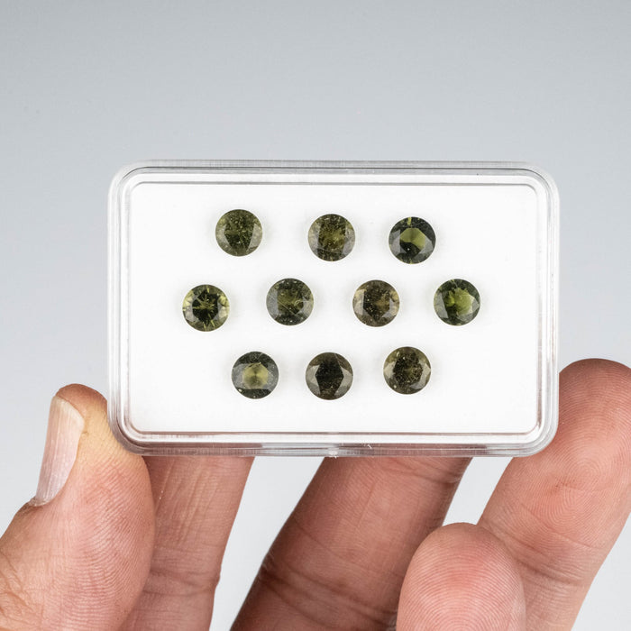 Moldavite Gemstones 6mm Wholesale Lot - InnerVision Crystals