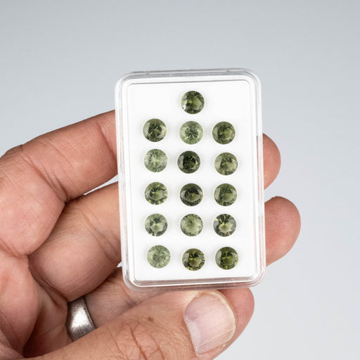 Moldavite Gemstones 6mm Wholesale Lot - InnerVision Crystals