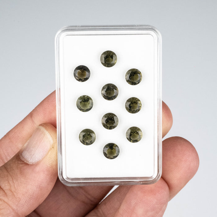 Moldavite Gemstones 6mm Wholesale Lot - InnerVision Crystals