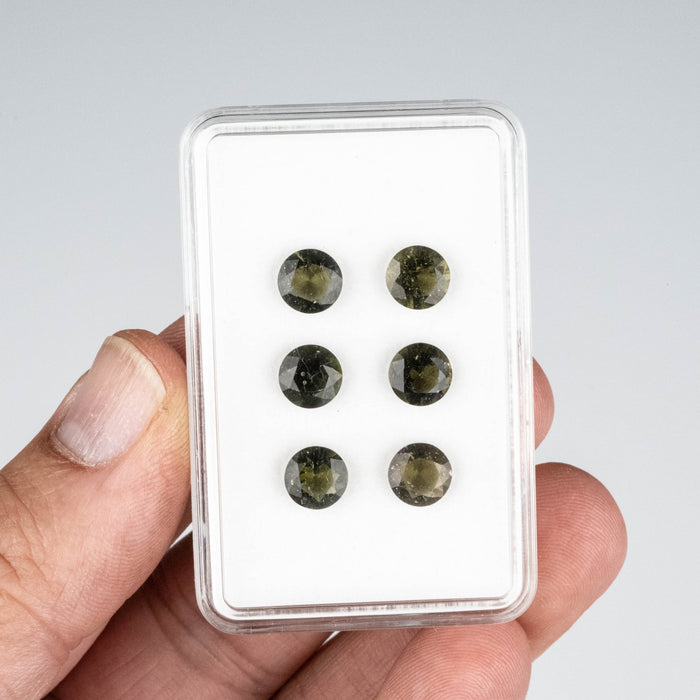 Moldavite Gemstones 7mm Wholesale Lot - InnerVision Crystals