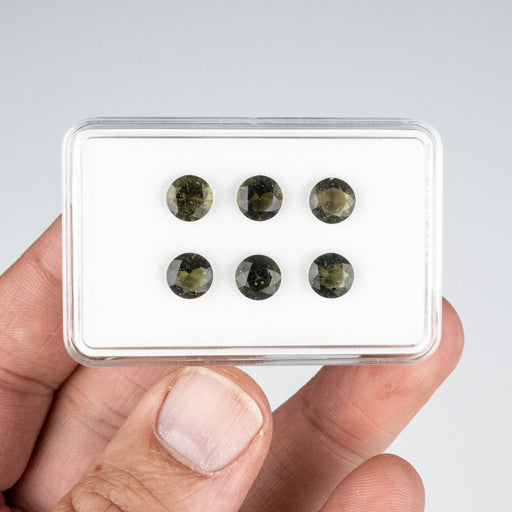 Moldavite Gemstones 7mm Wholesale Lot - InnerVision Crystals