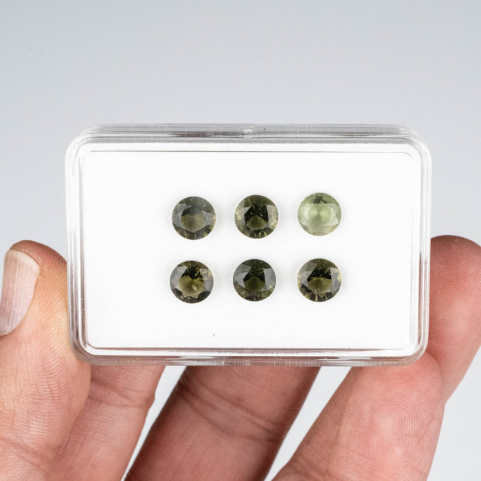 Moldavite Gemstones 7mm Wholesale Lot - InnerVision Crystals