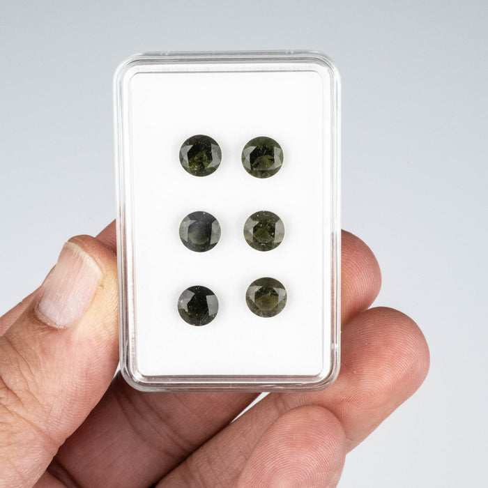 Moldavite Gemstones 7mm Wholesale Lot - InnerVision Crystals