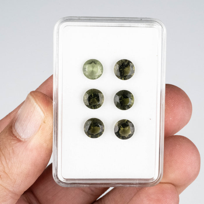 Moldavite Gemstones 7mm Wholesale Lot - InnerVision Crystals