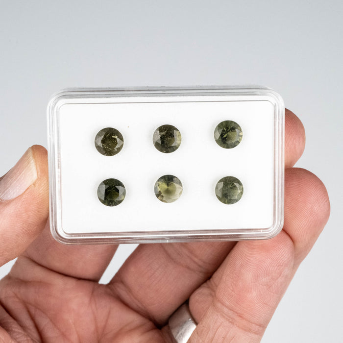 Moldavite Gemstones 7mm Wholesale Lot - InnerVision Crystals