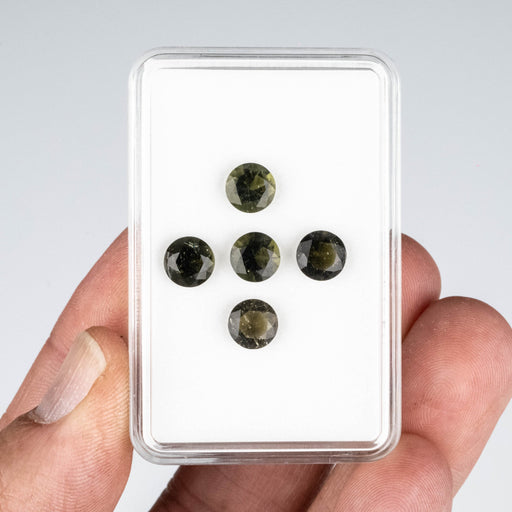 Moldavite Gemstones 7mm Wholesale Lot - InnerVision Crystals